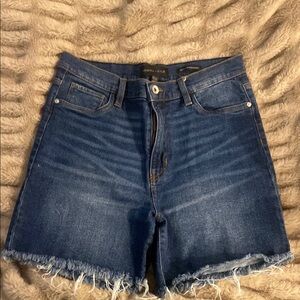 Indigo Blue Denim Women Shorts